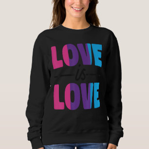 Sudadera Bisexual Bi Orgullo Bandera Amor