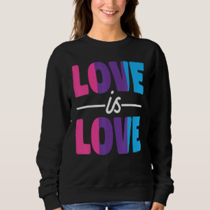 Sudadera Bisexual Bi Orgullo Bandera El Amor 1