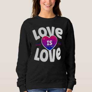 Sudadera Bisexual Bi Orgullo Bandera El Amor 3