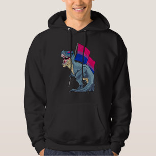 Sudadera Bisexual Dinosaurio Bi Bandera Orgullo Lgbt Rex Or