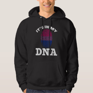 Sudadera Bisexual Dna Bi Orgullo Impresión digital Igualdad