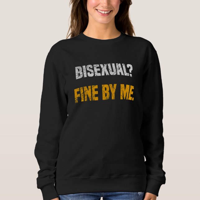 Sudadera Bisexual Me Parece Bien  Sarcasmo 1 (Anverso)