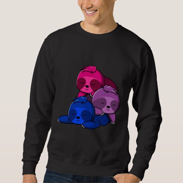 Sudadera Bisexual Sloth Pile (Anverso)