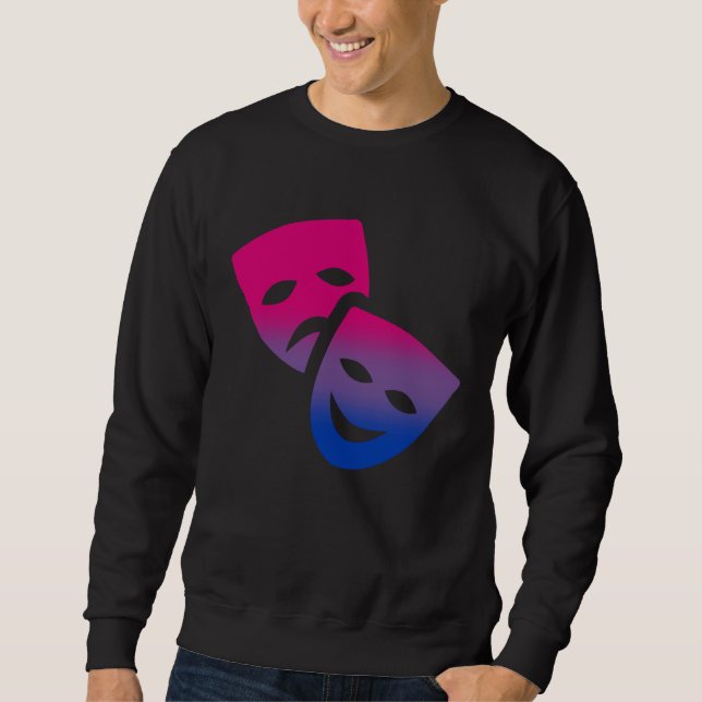 Sudadera Bisexual Subtle Bi Pride LGBTQ Theatre Theater and (Anverso)
