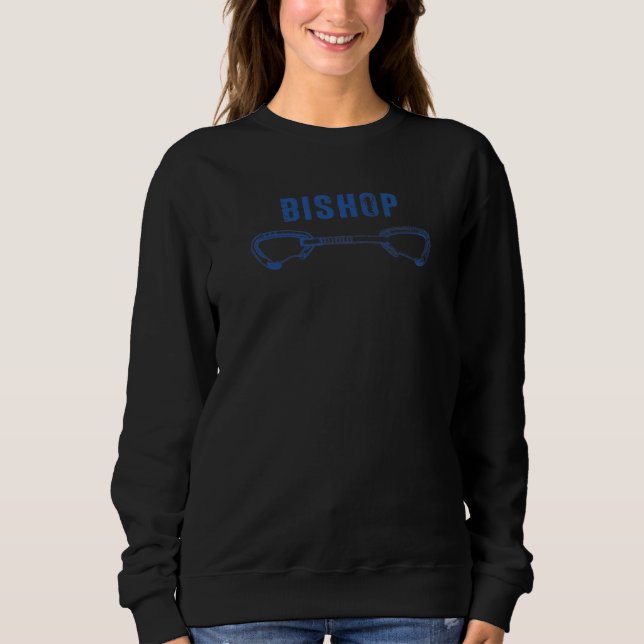 Sudadera Bishop California Rock Climbing (Anverso)