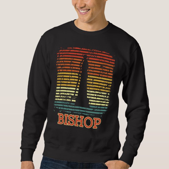 Sudadera Bishop of Chess Runner Chess Figure Men Women Chil (Anverso)