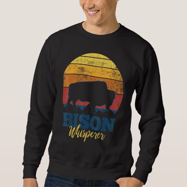 Sudadera Bison Buffalo Wisent (Anverso)