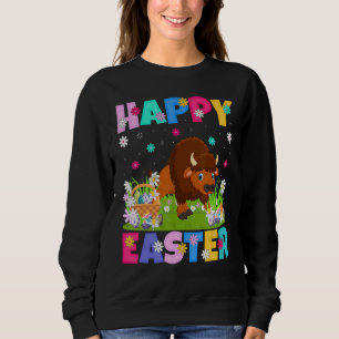 Sudadera Bison Happy Easter Bunny Bison Easter Sunday