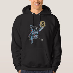Sudadera Bitcoin al astronauta lunar
