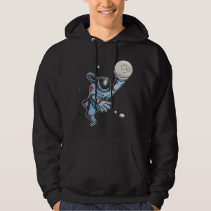 Sudadera Bitcoin al astronauta lunar