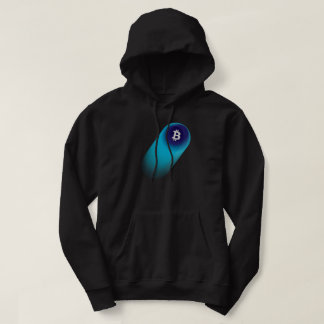 Sudadera Bitcoin Art (Comet - Style 1, Black)