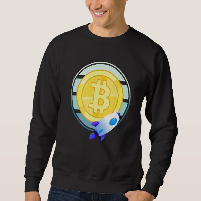 Sudadera Bitcoin Cryptocurrency Crypto Exchange Bitcoiner B (Anverso)