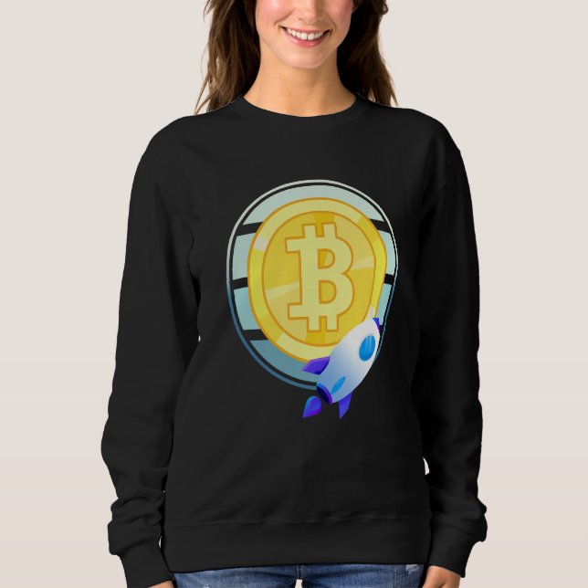 Sudadera Bitcoin Cryptocurrency Crypto Exchange Bitcoiner B (Anverso)