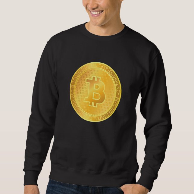 Sudadera Bitcoin Cryptocurrency Trader Crypto Blockchain Bt (Anverso)