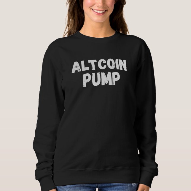 Sudadera Bitcoin de la Bomba Altcoin Ethereum Crypto Crypto (Anverso)
