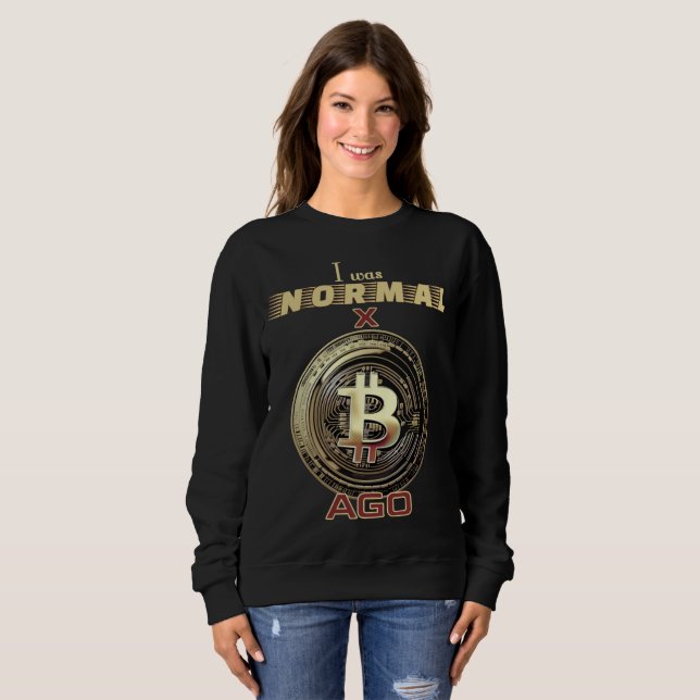 Sudadera Bitcoin Funny (Anverso completo)