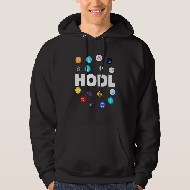 Sudadera Bitcoin Hodl Ethereum Cardano Xrp Criptocurrency B (Anverso)