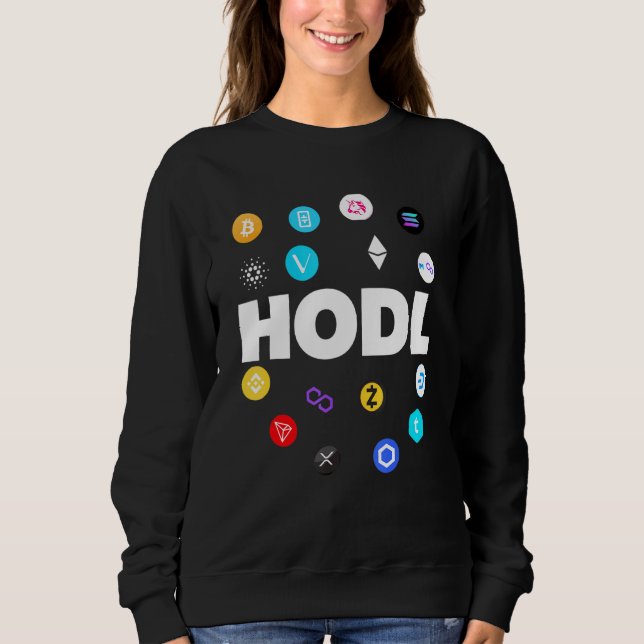 Sudadera Bitcoin Hodl Ethereum Cardano Xrp Criptocurrency B (Anverso)