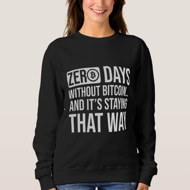 Sudadera Bitcoin Maxi Cita Meme Divertido Para Un Bitcoine (Anverso)