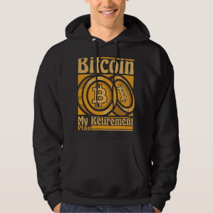 Sudadera Bitcoin Mi plan de retiro Blockchain Crypto Bitc