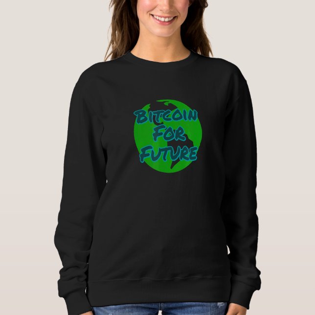 Sudadera Bitcoin Para Las Cryptoonedas De Bwl Futuras (Anverso)