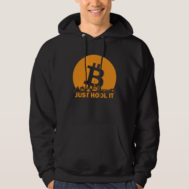 Sudadera Bitcoin Paris Skyline  Paris Bitcoin Maximalist (Anverso)