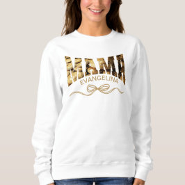 Sudadera Bitcoin personalizada MAMA Coquette