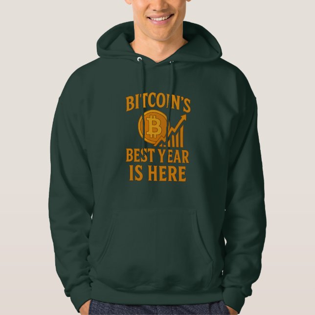 Sudadera Bitcoin’s Best Year Hoodie (Anverso)