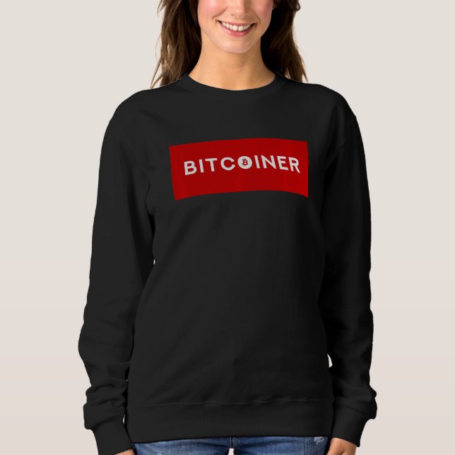Sudadera Bitcoiner Bitcoin Love (Anverso)