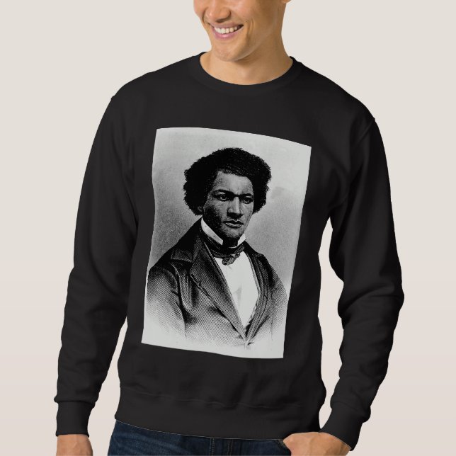 Sudadera Black American History Frederick Douglass Black Hi (Anverso)