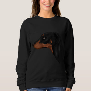 Sudadera Black And Tan Natural Oars Doberman