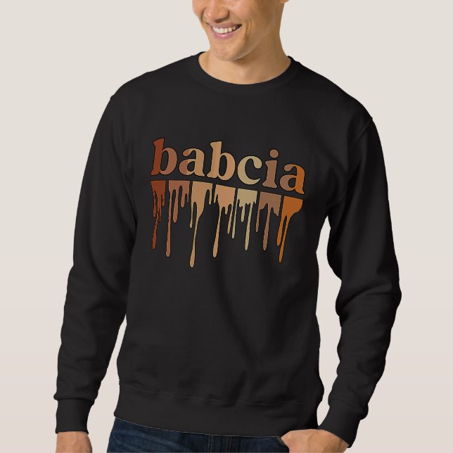 Sudadera Black Babcia Grandmother African American Babcia G (Anverso)