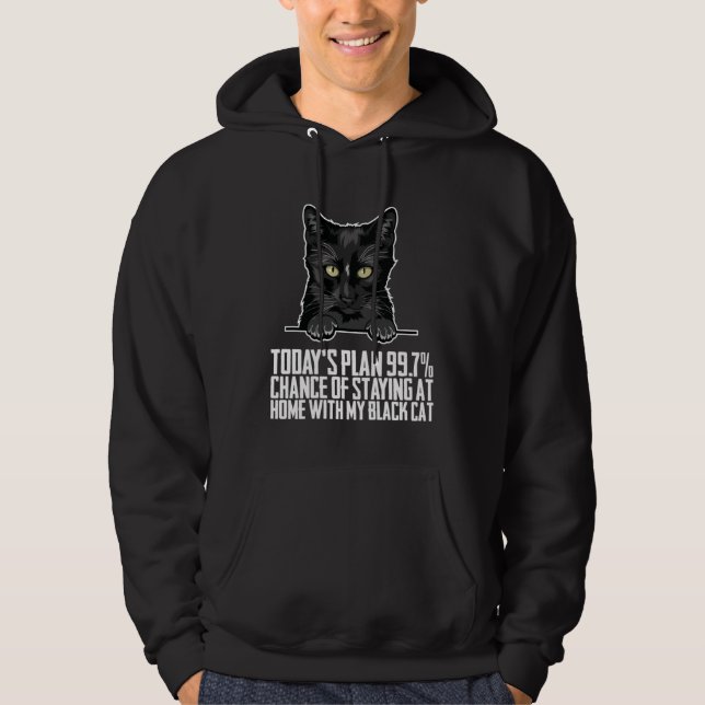 Sudadera Black  Black cat  Black mom (Anverso)