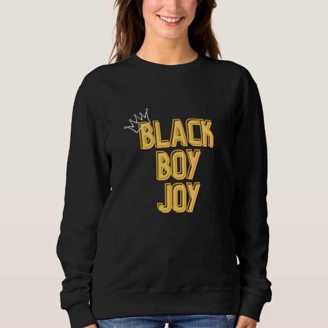 Sudadera Black Boy Joy (Anverso)