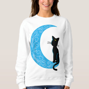 Sudadera Black Cat Crescent Moon Sailor Mom