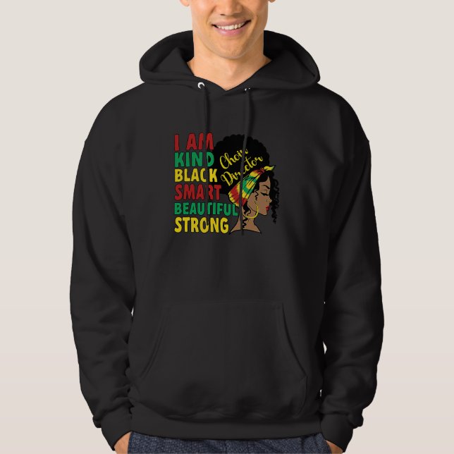 Sudadera Black Choir Director African American Choir Direct (Anverso)