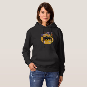 Sudadera black cougar on halloween night invitation card