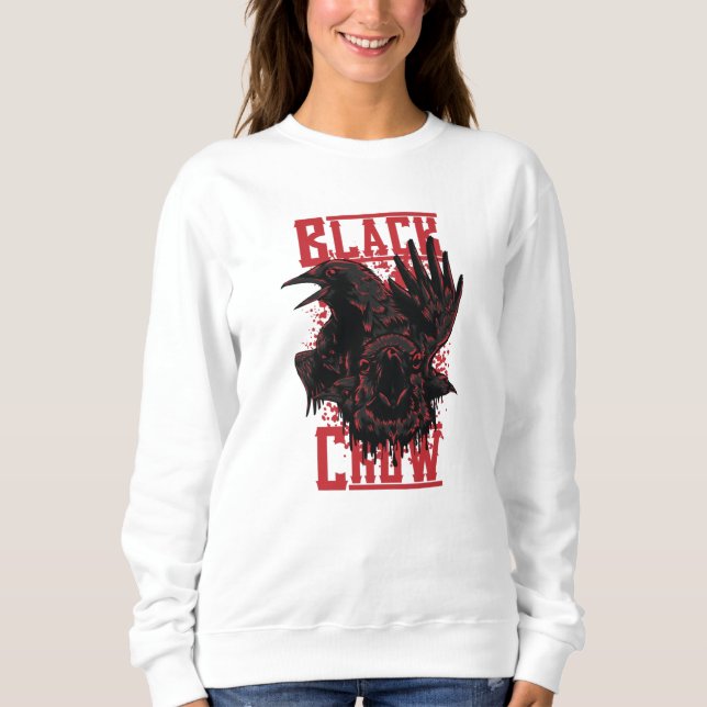 Sudadera Black Crow (Anverso)
