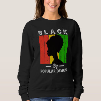 Sudadera Black Debido A La Demanda Del Mes De La Historia N