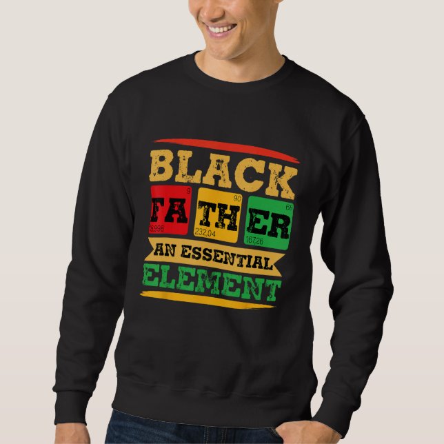Sudadera Black Father Essential Element Father s Day  Black (Anverso)