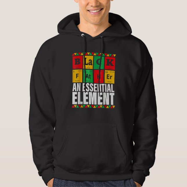 Sudadera Black Father The Essential Element Father s Day  D (Anverso)