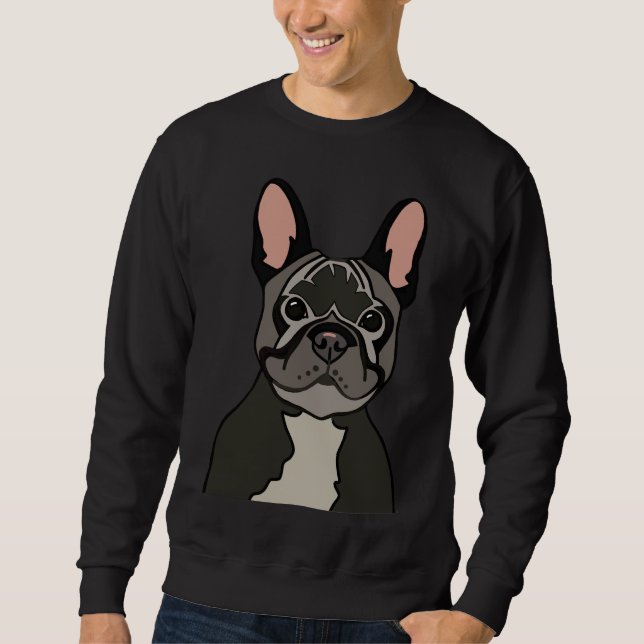 Sudadera Black Frenchie (Anverso)