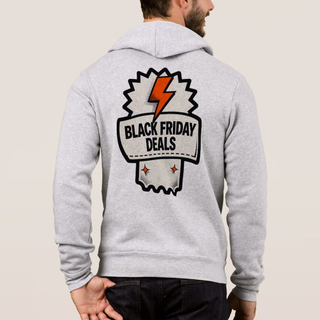 Sudadera Black Friday Deals Squad Comic Tee (Reverso)