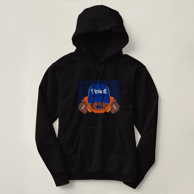 Sudadera Black Girl Magic Mid_Knick 1s Coincidencia (Diseño del anverso)