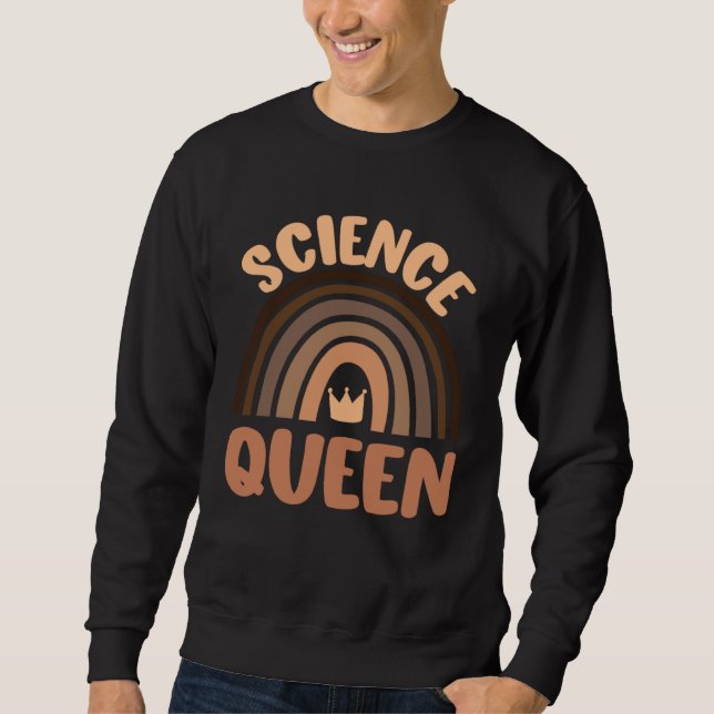 Sudadera Black Girls In Science Lab Tech Laboratory Science (Anverso)