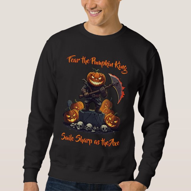 Sudadera 🖤 Black Halloween Pumpkin Kid Sweet 🎃 (Anverso)
