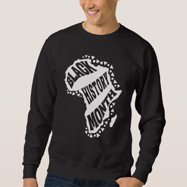 Sudadera Black History For African American Black History M (Anverso)