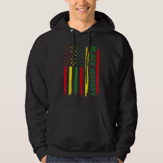 Sudadera Black History In USA Flag Month African American