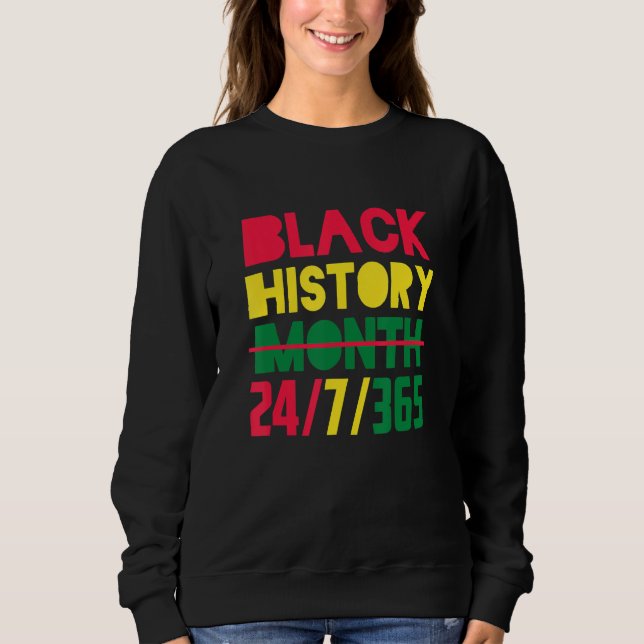 Sudadera Black History Month (Anverso)