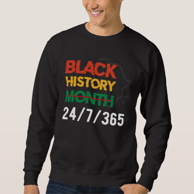 Sudadera Black History Month 247365 Africa Melanin 2022 Wom (Anverso)